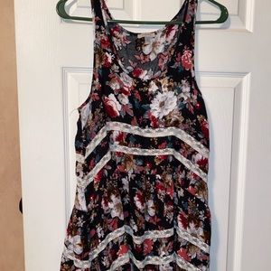 trapeze slip dress